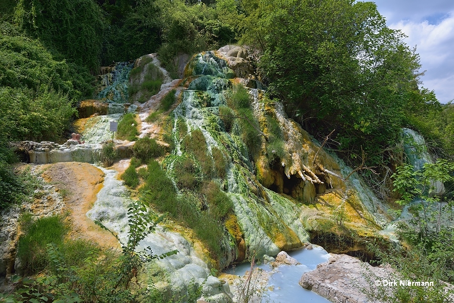 Travertine Slope at Bagni San Filippo