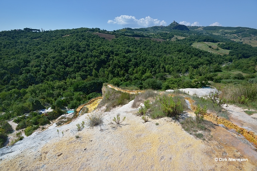 Bagno Vignoni Travertine Waterfall