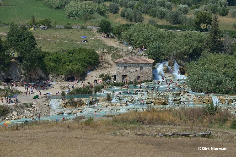 Cascate del Mulino at Saturnia