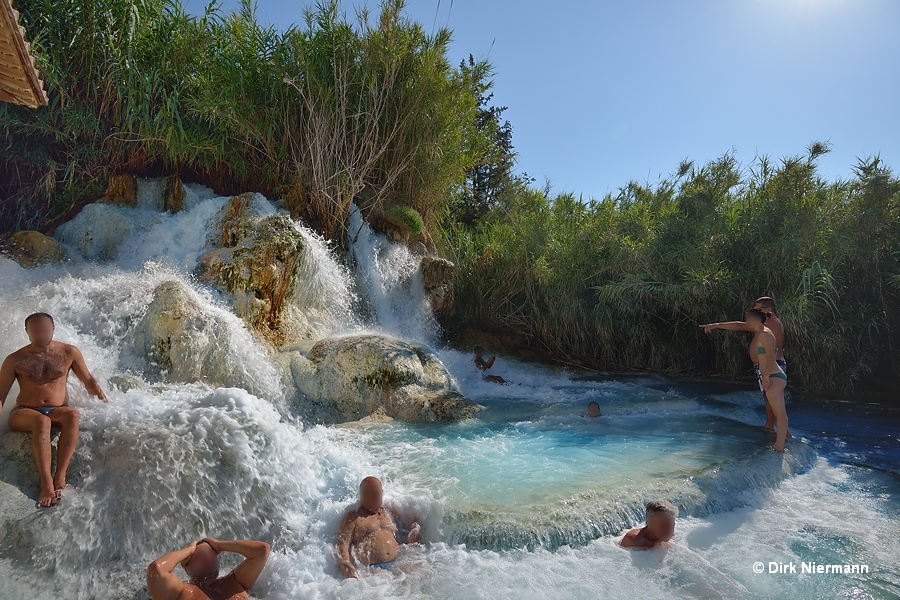 Cascate del Mulino at Saturnia