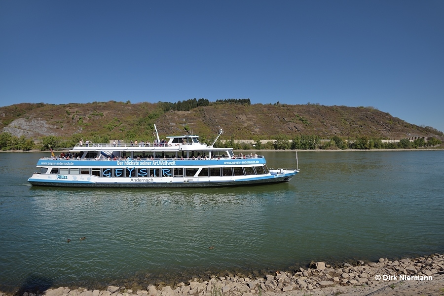 Ferry Geysir von Andernach
