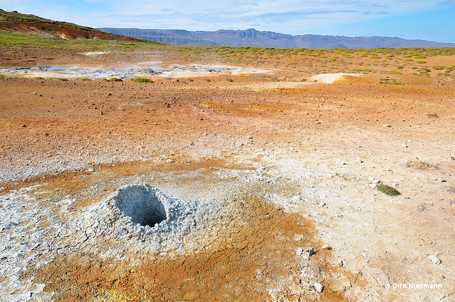 Mud Pot Bæjarfjall Þeistareykir Iceland