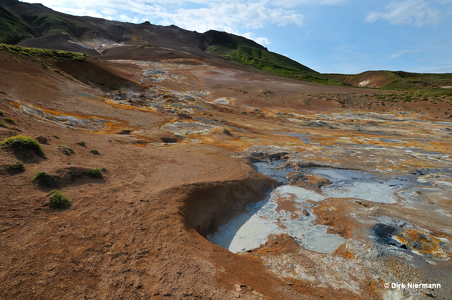 Hot Spring Bæjarfjall Þeistareykir Iceland