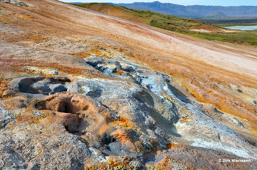 Hot Spring Bæjarfjall Þeistareykir Iceland