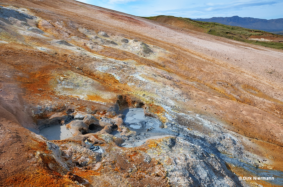 Hot Spring Bæjarfjall Þeistareykir Iceland