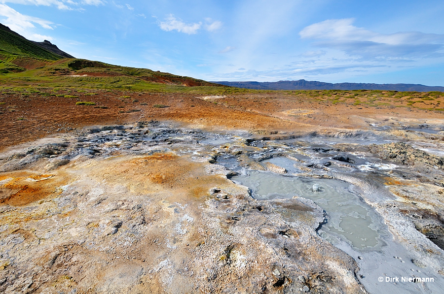 Hot Spring Bæjarfjall Þeistareykir Iceland