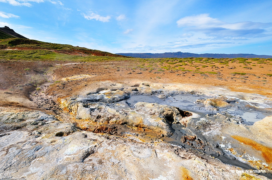 Hot Spring Bæjarfjall Þeistareykir Iceland