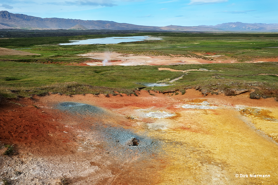 Mud Pot Bæjarfjall Þeistareykir Iceland