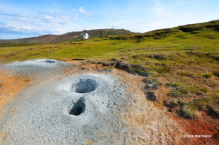 Mud Pot Bæjarfjall Þeistareykir Iceland
