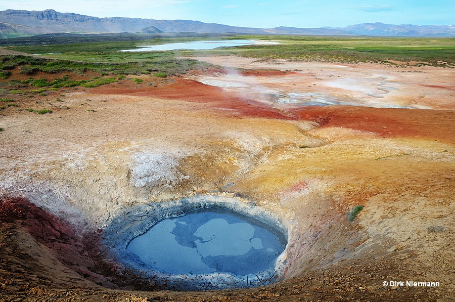 Hot Spring Bæjarfjall Þeistareykir Iceland