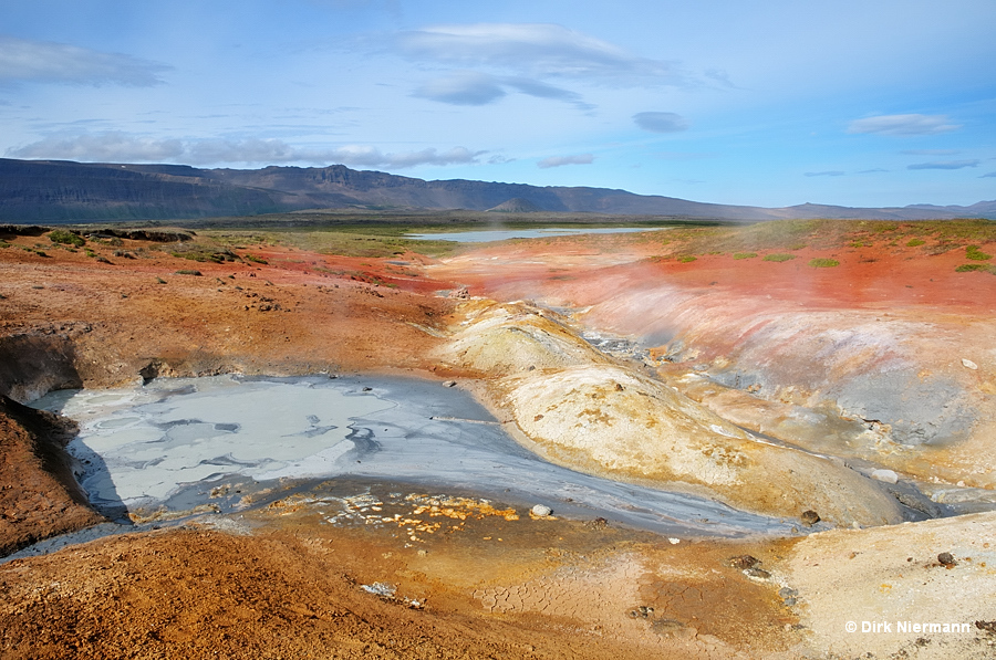 Hot Spring Bæjarfjall Þeistareykir Iceland