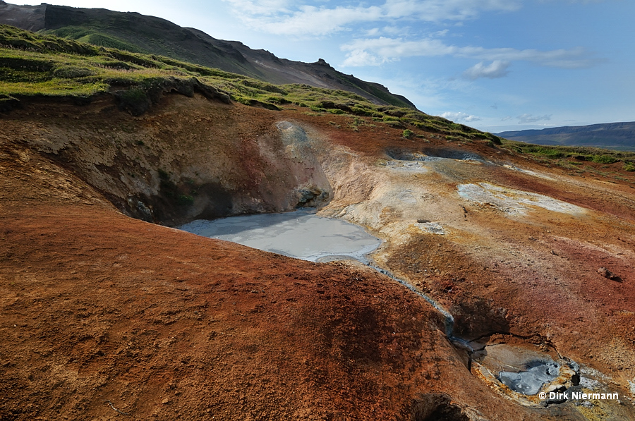 Hot Spring Bæjarfjall Þeistareykir Iceland