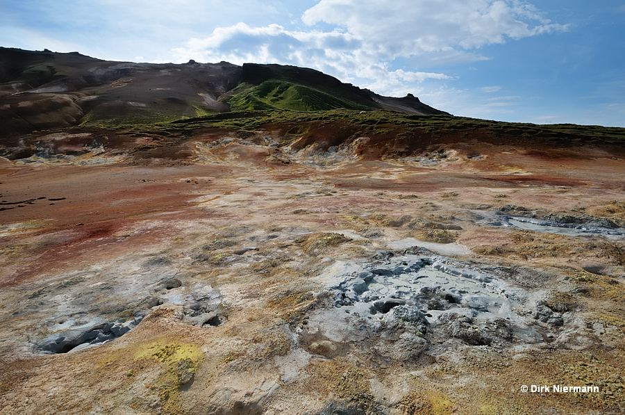 Hot Spring Bæjarfjall Þeistareykir Iceland