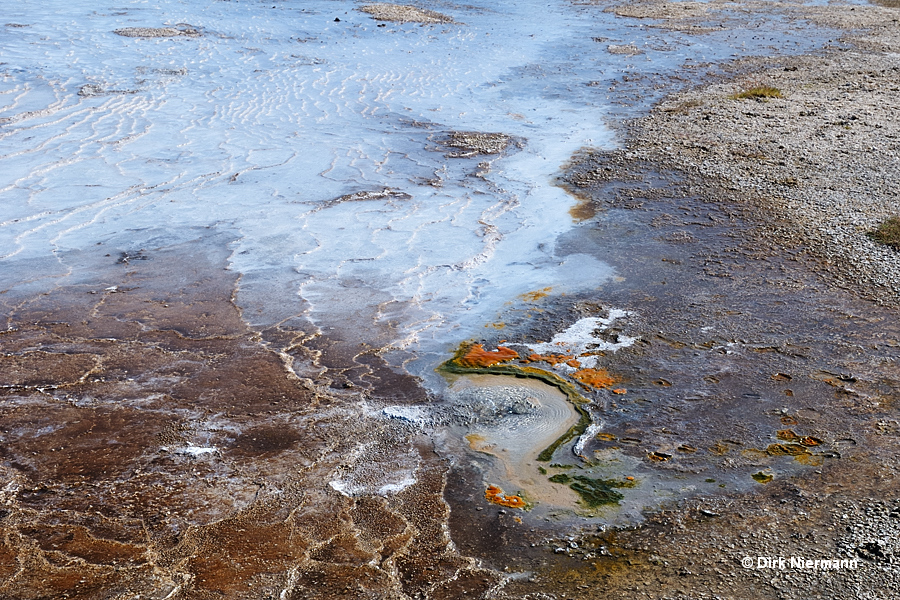 Bóluhver Hot Spring Hveravellir Iceland