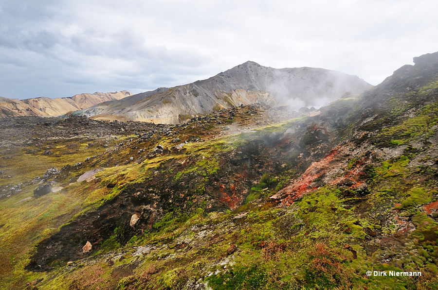 Brennisteinsalda Fumarole Solfatara Landmannalaugar Iceland