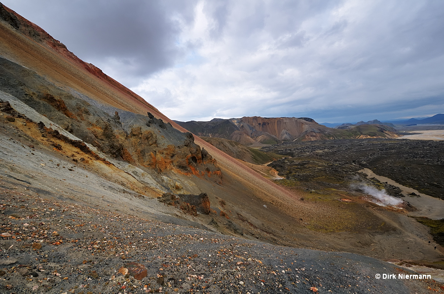 Brennisteinsalda Fumarole Solfatara Landmannalaugar Iceland