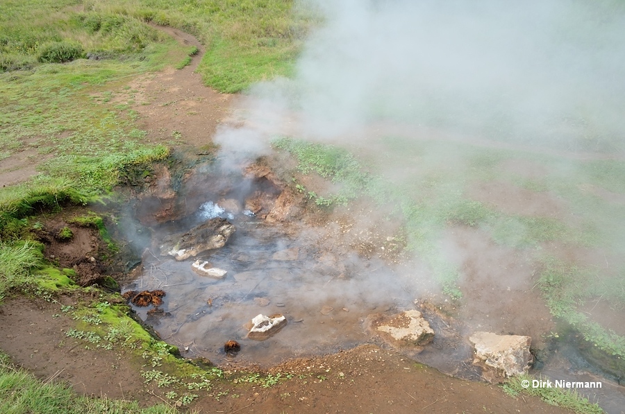 Háihver hot spring Haukadalur Iceland