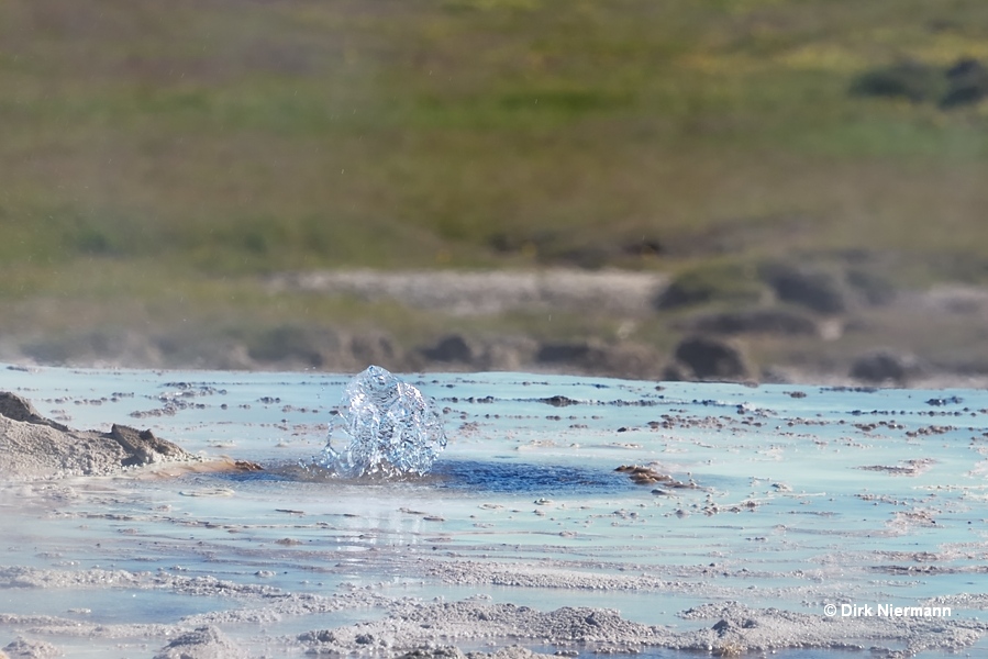 Bræðrahverir Hot Spring Geyser Hveravellir Iceland