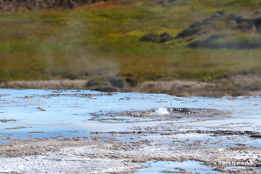 Bræðrahverir Hot Spring Geyser Hveravellir Iceland