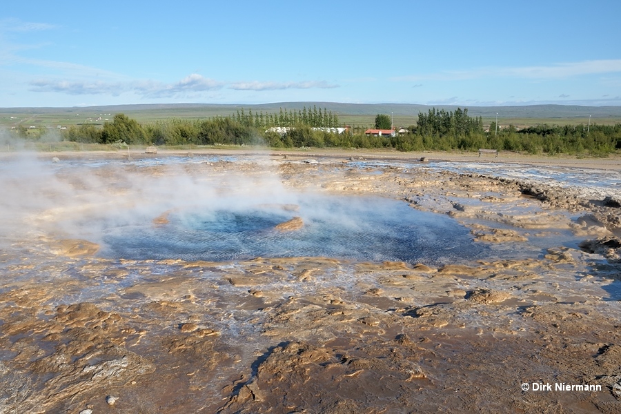 Strokkur Geyser Haukadalur Iceland