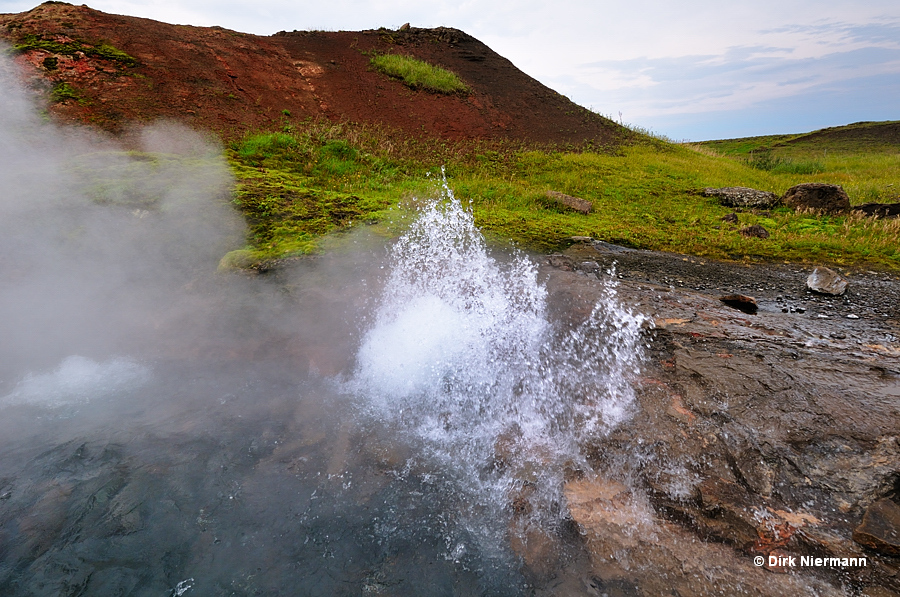 Deildartunguhver Hot Spring Geyser Iceland