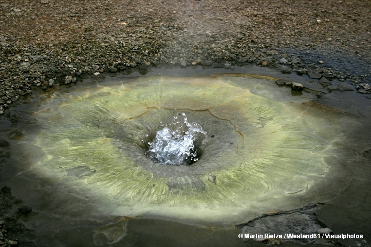 Meyjarauga Hot Spring Geyser Hveravellir Iceland