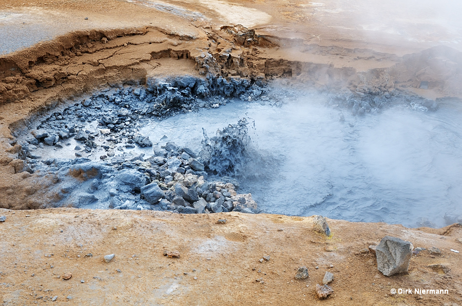 Mud Pot Hverir Námafjall Námaskarð Iceland