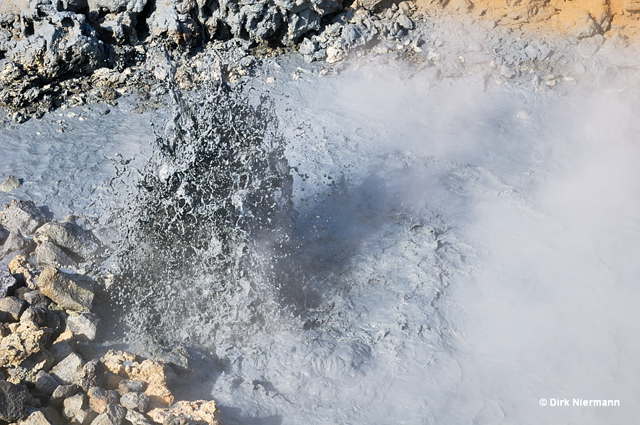 Mud Pot Hverir Námafjall Námaskarð Iceland