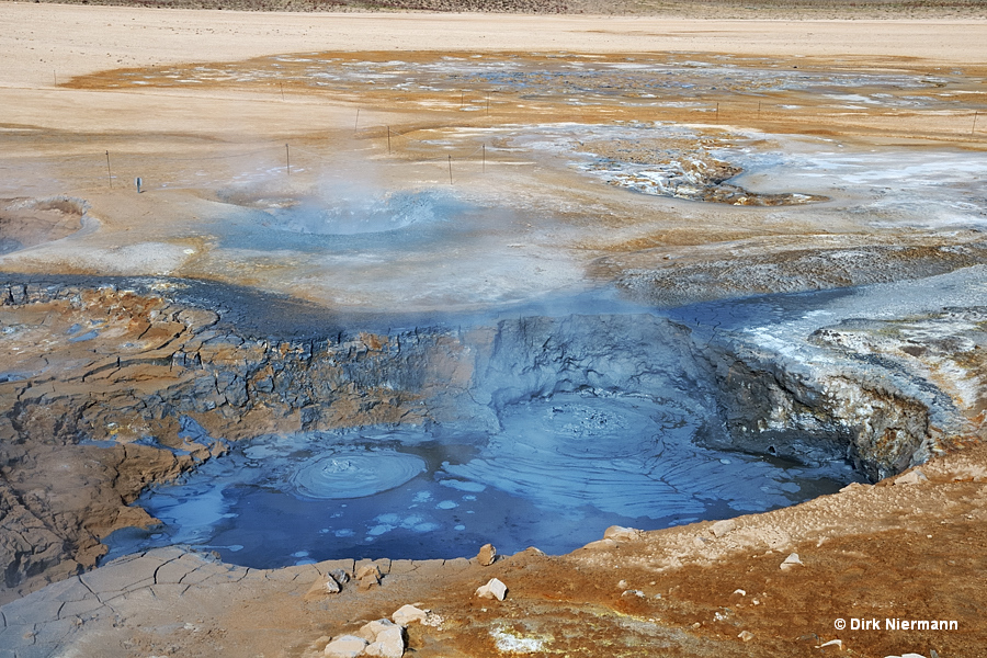 Mud Pot Hverir Námafjall Námaskarð Iceland