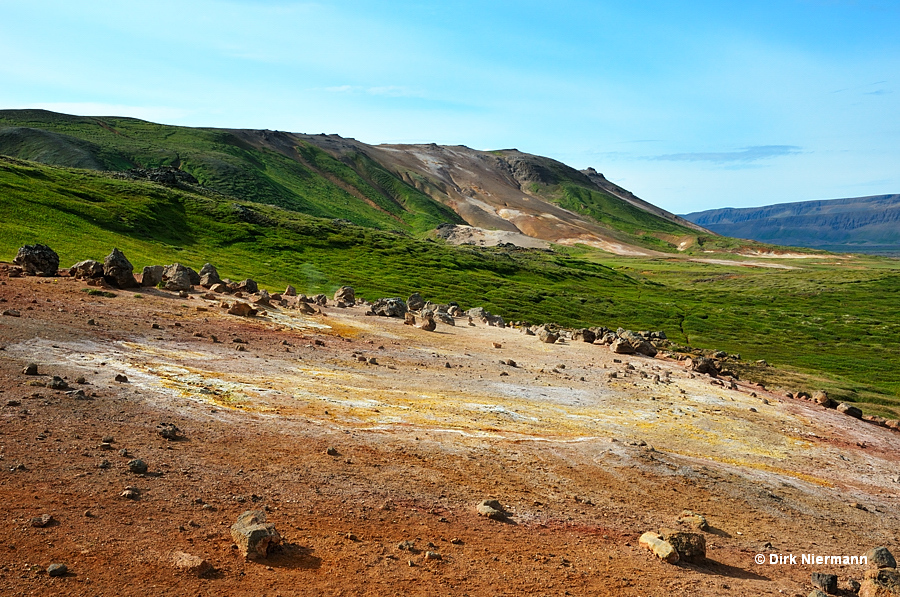 Fumarole Solfatara Ketilfjall Þeistareykir Iceland