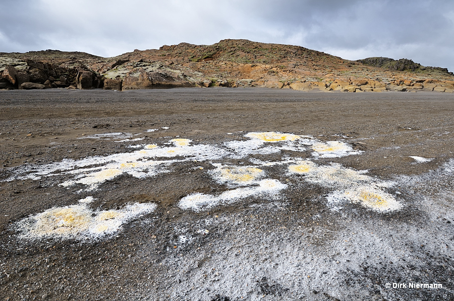 Fumarole Lake Kleifarvatn Iceland