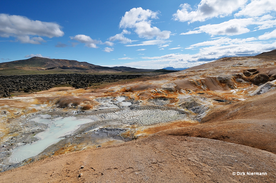 Sulfur Hot Springs Leirhnjúkur Iceland
