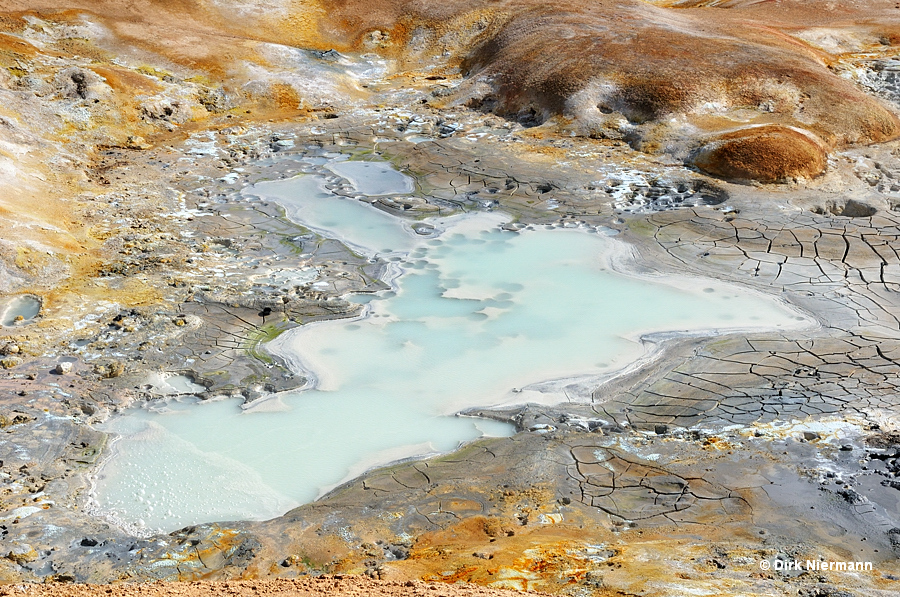 Sulfur Hot Springs Leirhnjúkur Iceland