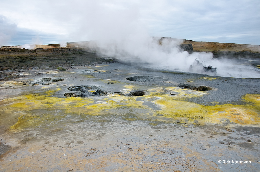 Mud Pot Gunnuhver Iceland