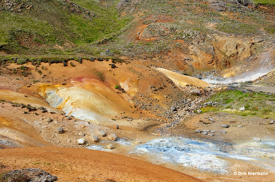 Hot Spring Seltún Krýsuvík Iceland