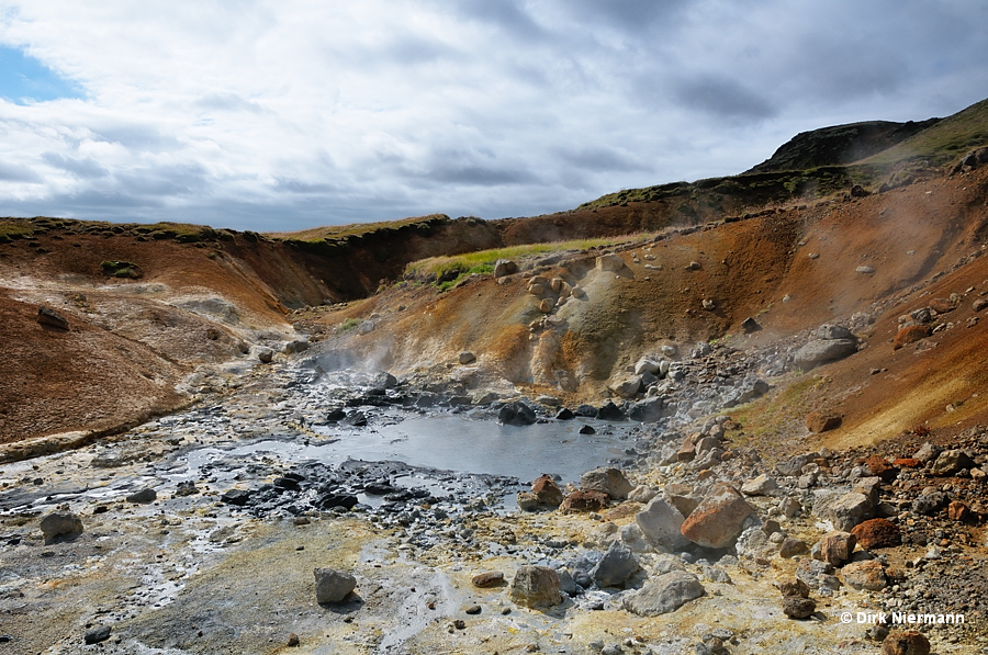 Hot Spring Seltún Krýsuvík Iceland