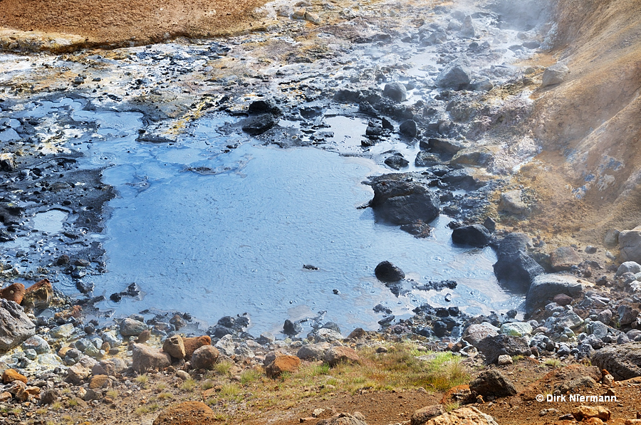 Hot Spring Seltún Krýsuvík Iceland