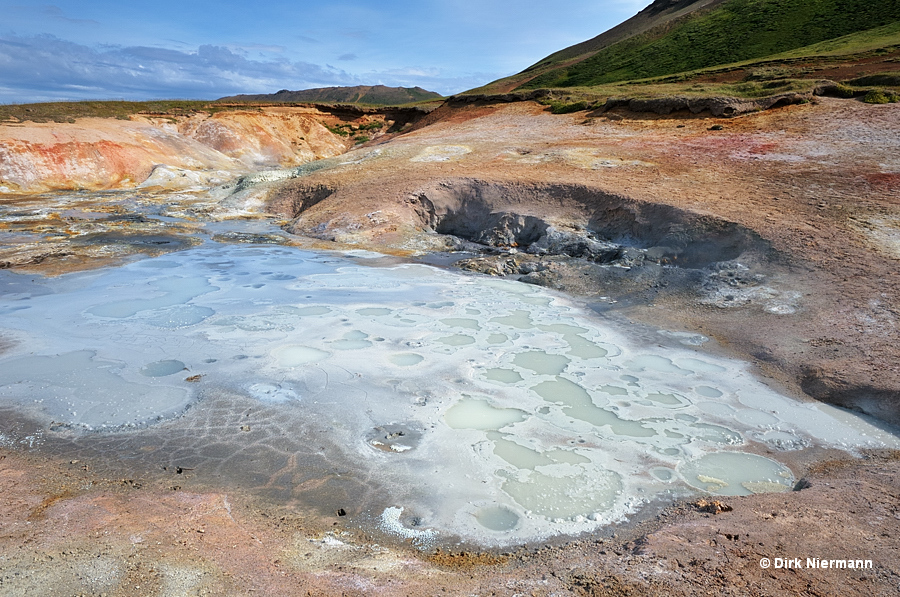 Hot Spring Bæjarfjall Þeistareykir Iceland