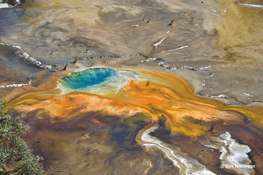 Hot spring 832 in the southeast of Artist's Palette