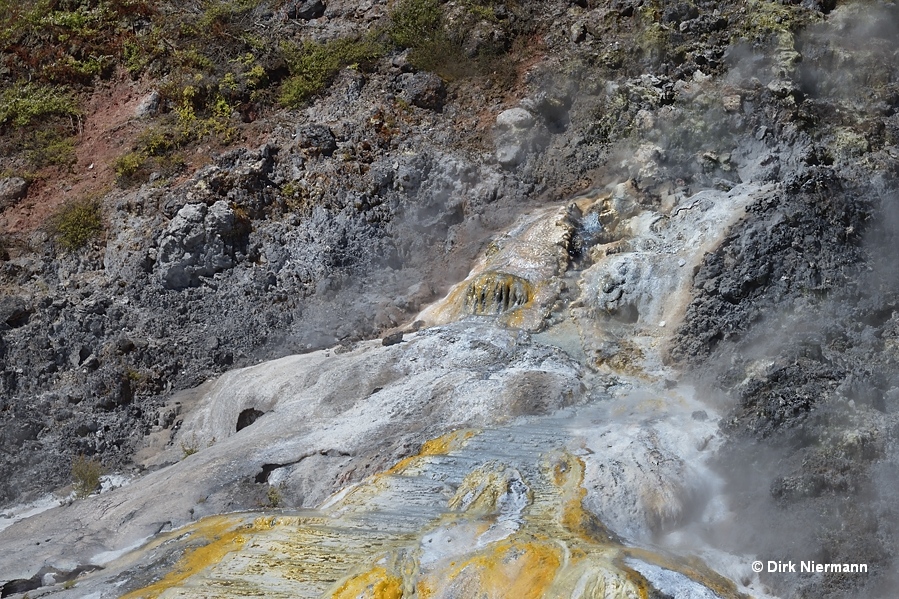 Top Vent of the Pyramid of Geysers