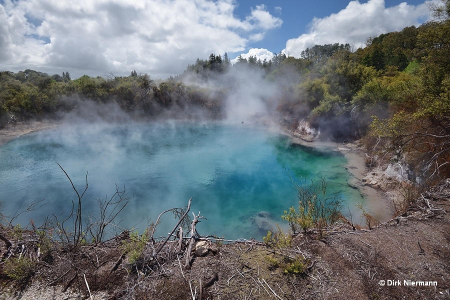 Blue lake