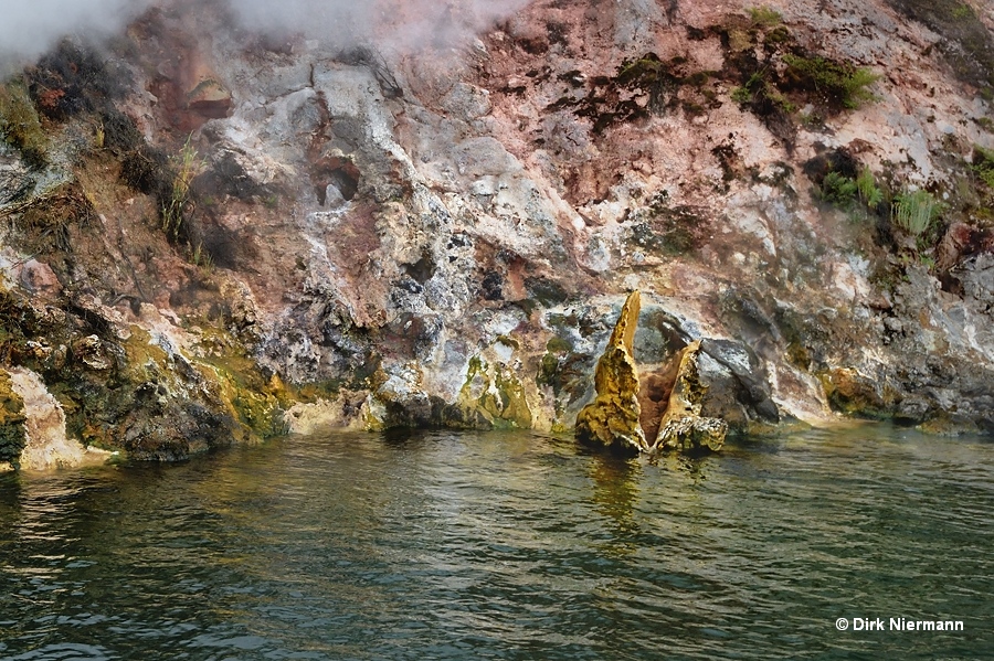 Geyser within Angel Wings Formation