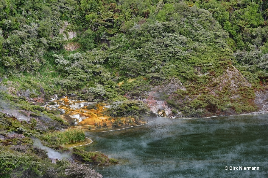 Sinter terrace at Frying Pan Lake