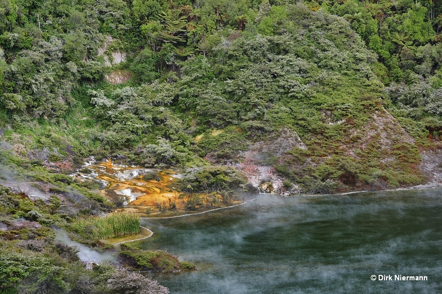 Sinter terrace at Frying Pan Lake