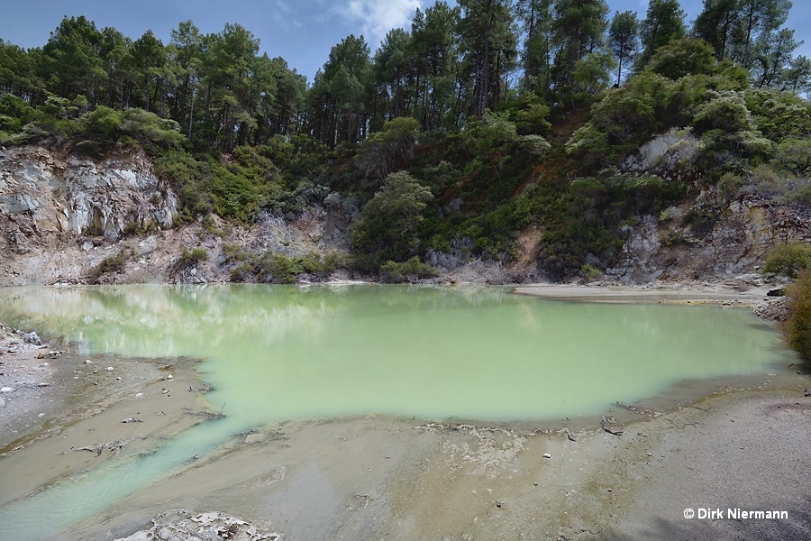 Crater spring at Alum Cliffs