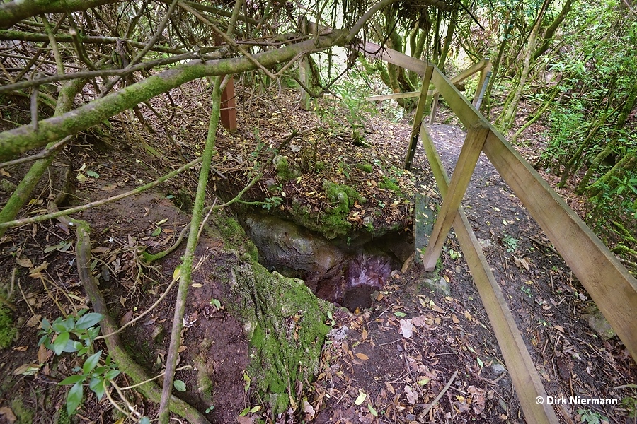 Sinter structure east of Eagle's Nest