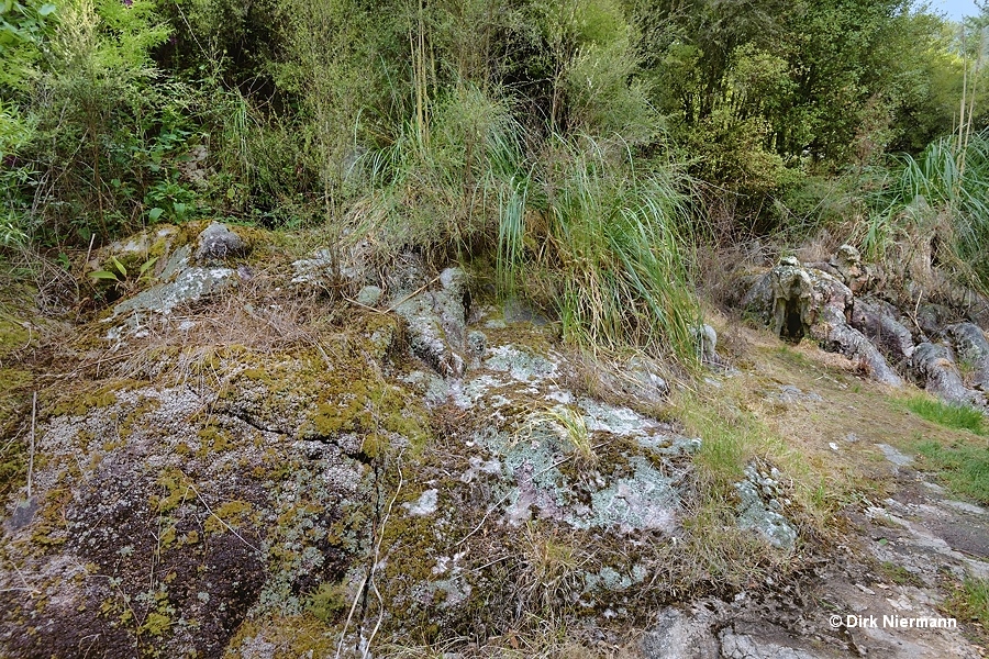 The extinct Prince of Wales Feathers Geyser