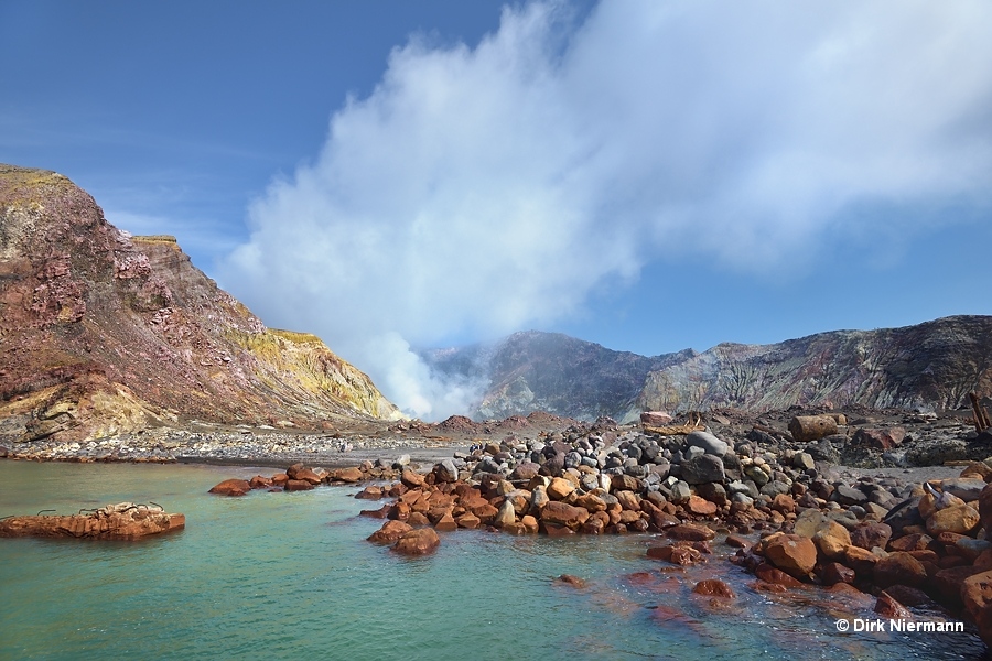 White Island, Crater Bay