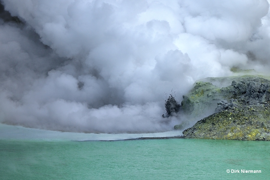 White Island, Mud Fountain