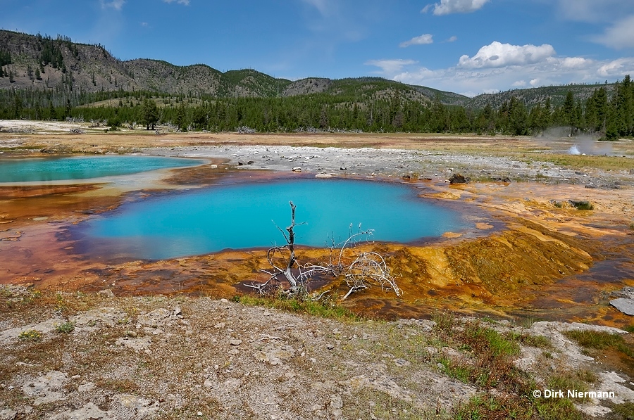 Black Opal Pool Yellowstone